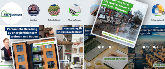 Hamburger Energielotsen – Energieberatung in Hamburg präsent in sozialen Medien