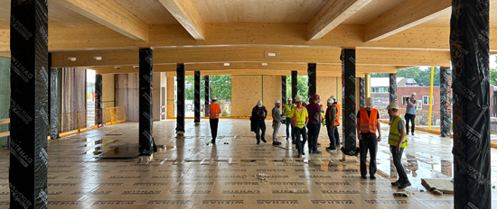 Qualitätssicherung Holzbau: Austausch, Expertise und Projektbesuch