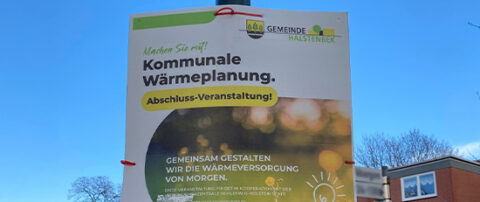 Beschluss und Abschlussveranstaltung der Kälte- und Wärmeplanung Halstenbek