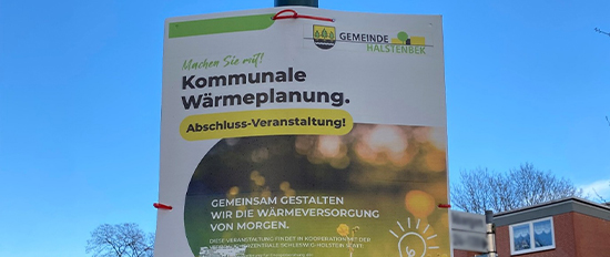 Beschluss und Abschlussveranstaltung der Kälte- und Wärmeplanung Halstenbek